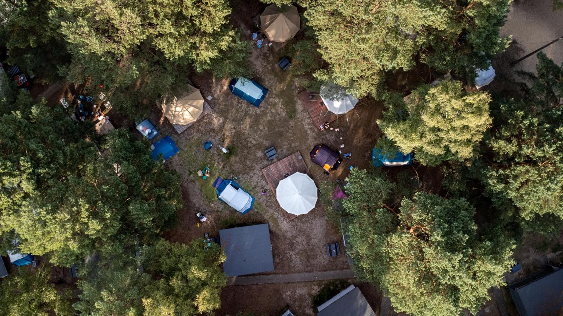 Camp Bursztynowy Las Gdańsk Extérieur photo