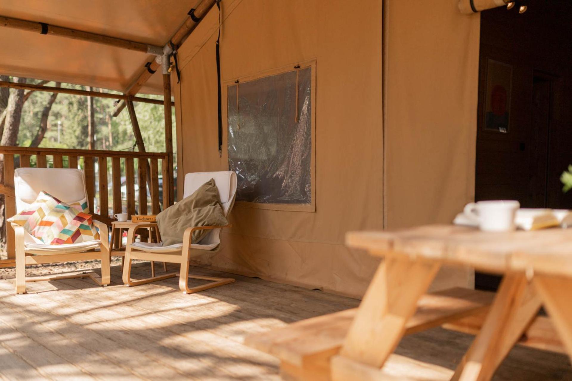Camp Bursztynowy Las Gdańsk Extérieur photo
